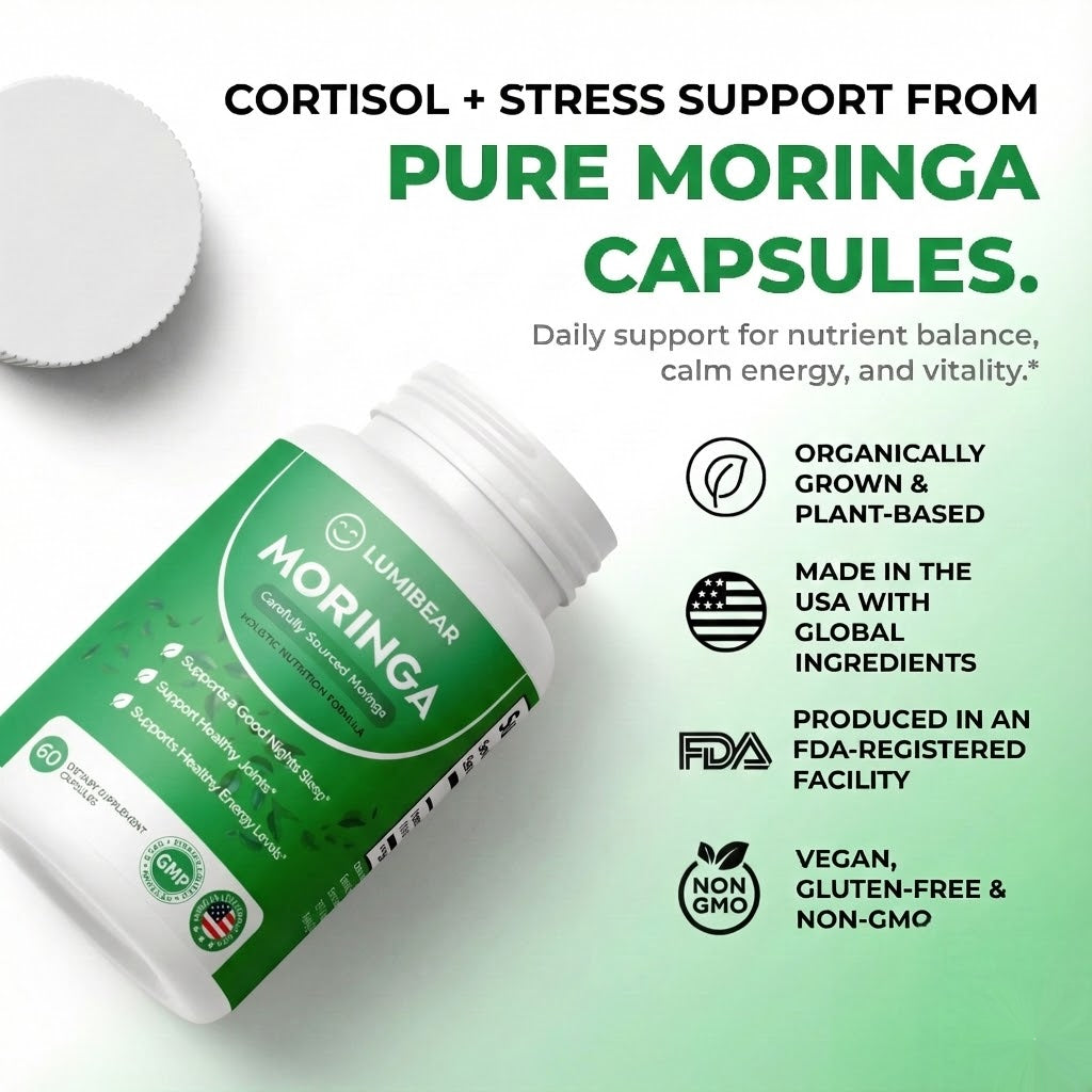 LumiBear Moringa – 92 Essential Nutrients To Restore What Your Body's Been Missing