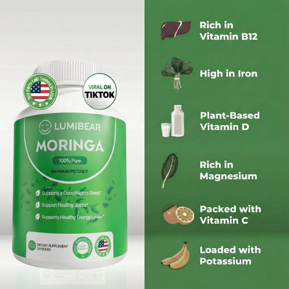 LumiBear Moringa – 92 Essential Nutrients To Restore What Your Body's Been Missing