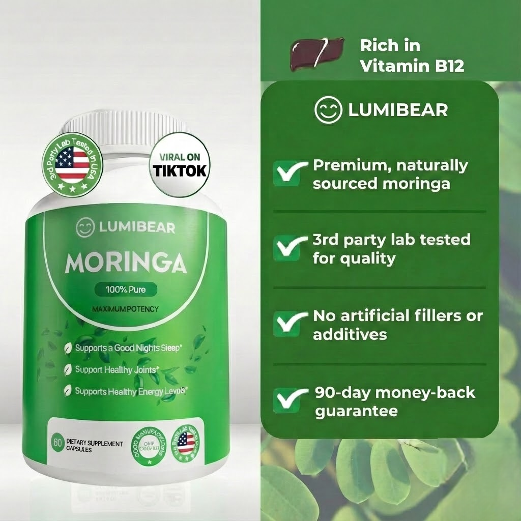 LumiBear Moringa – 92 Essential Nutrients To Restore What Your Body's Been Missing